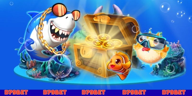 Bắn cá Đại Dương luôn nằm trong top 3 thịnh hành tại nhà cái D79bet