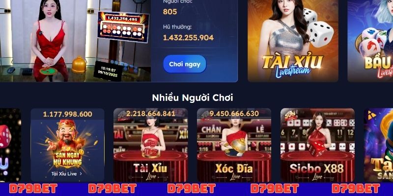 Giới thiệu tổng quan về nhà cái D79bet