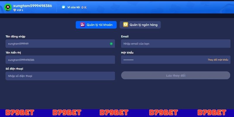 Quy trình đăng nhập D79bet cực chuẩn, dễ thực hiện